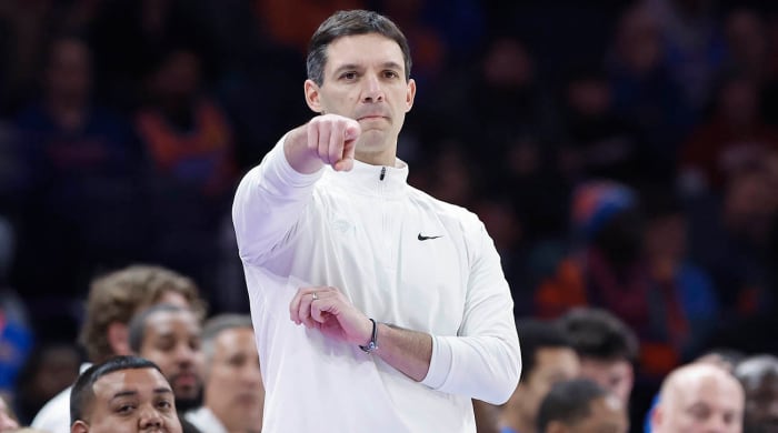 Oklahoma City Thunder coach Mark Daigneault